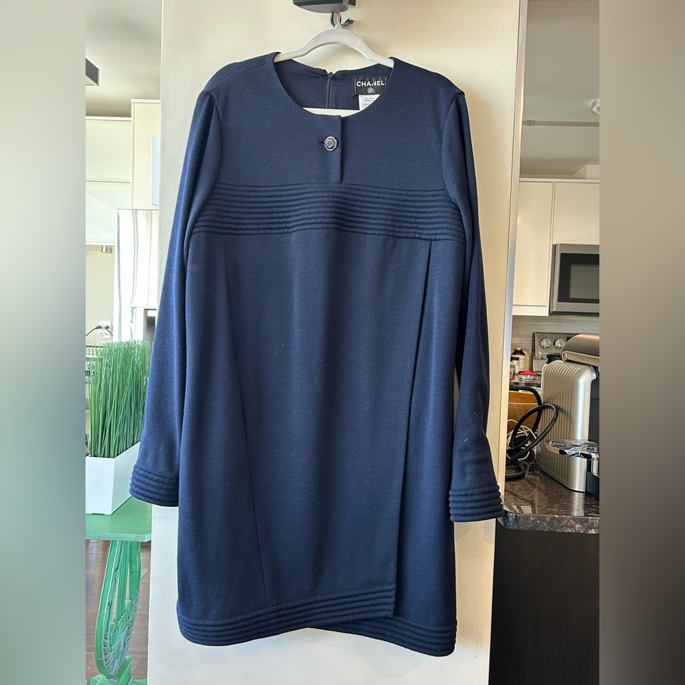 CHANEL Midnight Blue Dress